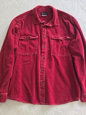 Original Use Men's Burgundy Flannel